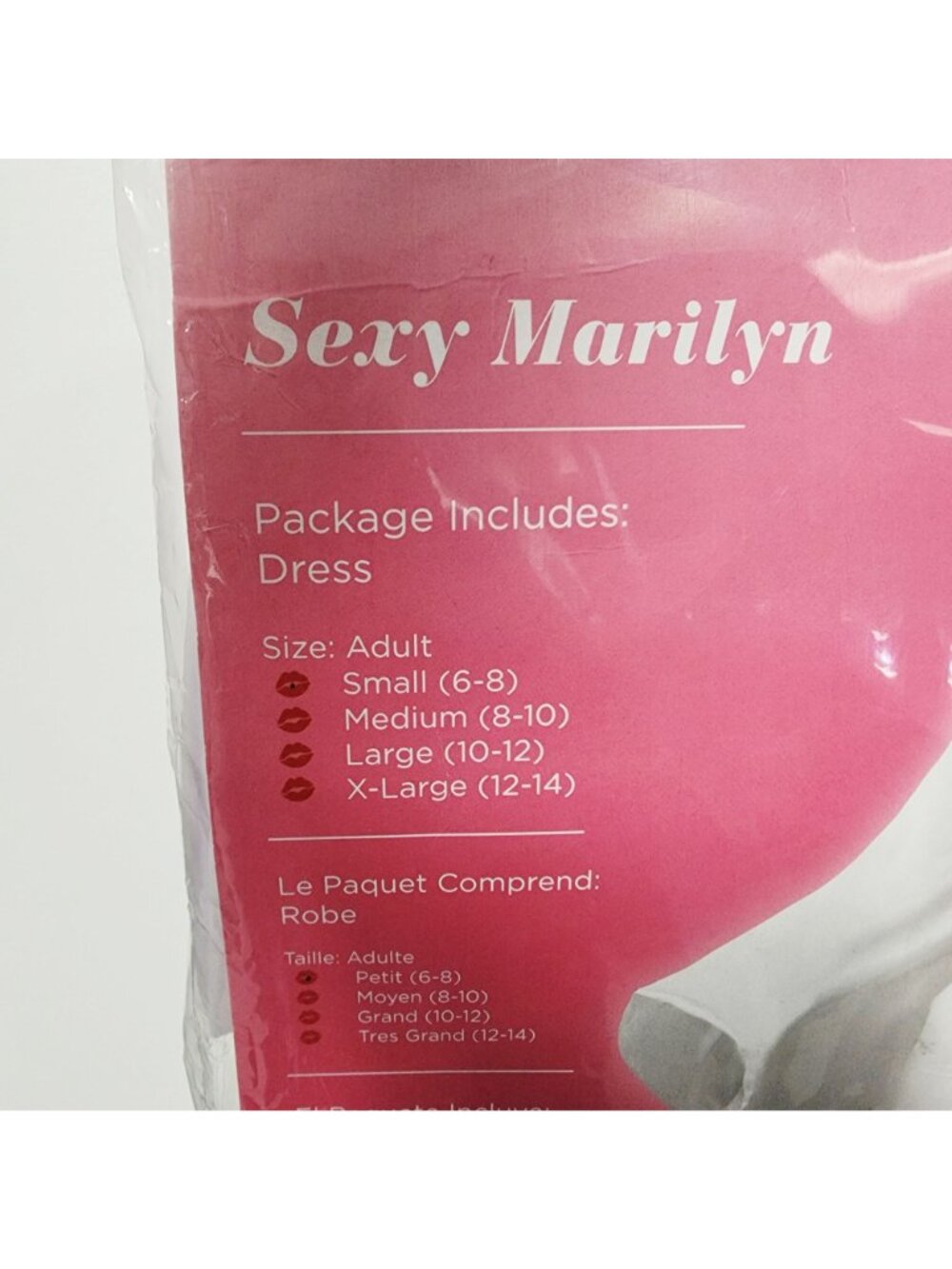 Sexy Marilyn Monroe Adult Costume Dress White Size Small - Picture 2 of 4